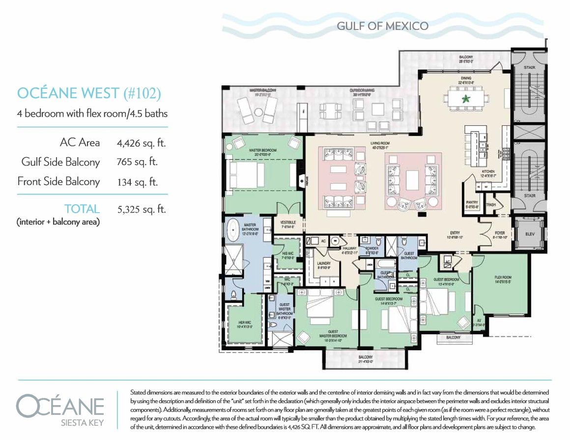 Oceane floor plan