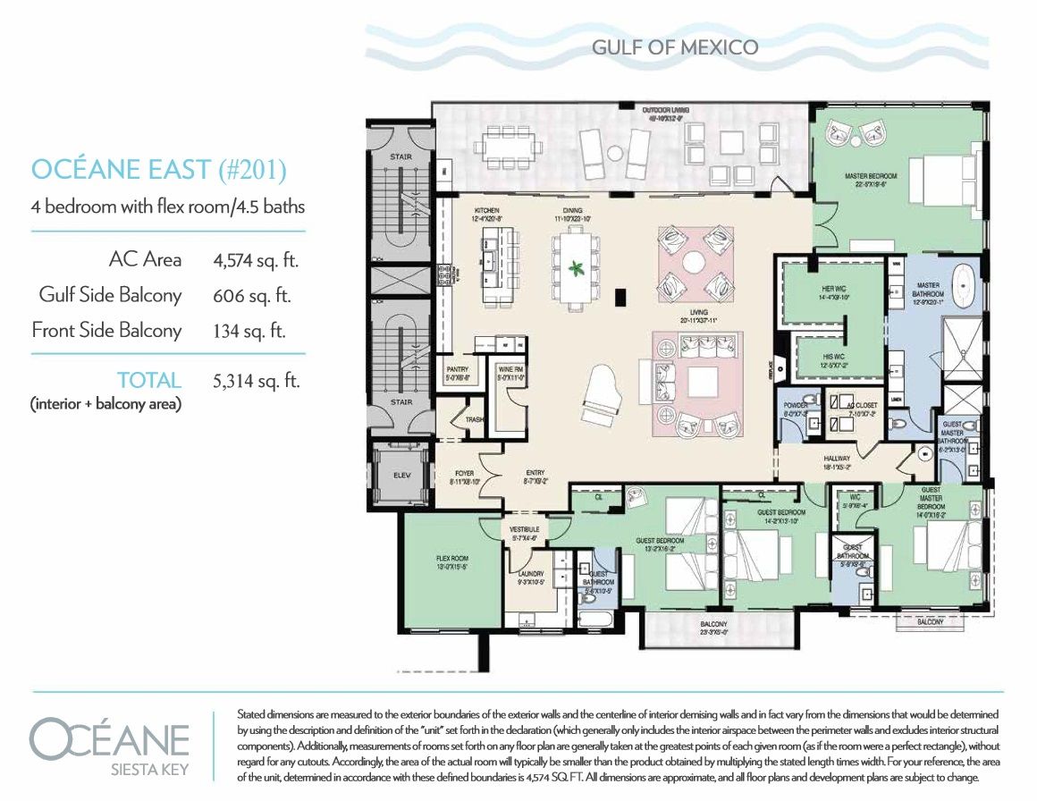 Oceane floor plan