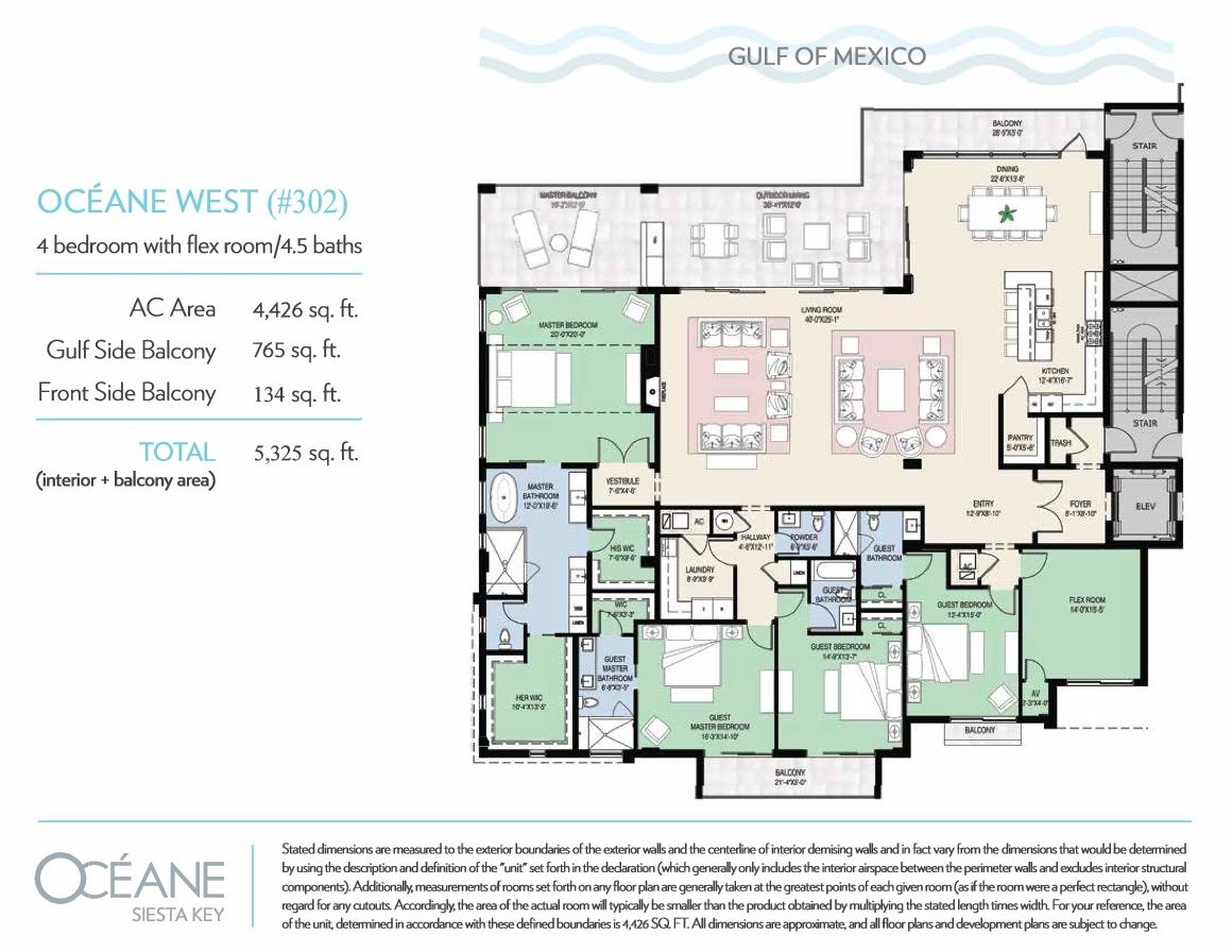 Oceane floor plan